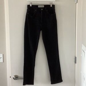 Reformation jeans black 27